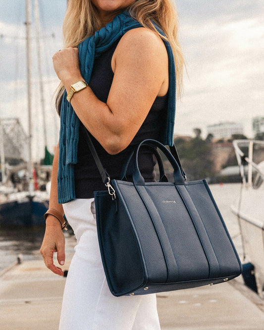 Louenhide Manhattan Tote Bag - Navy