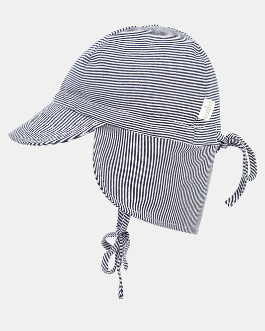 Toshi Flap Cap Baby- Periwinkle