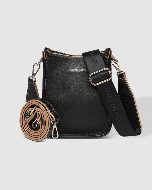 Louenhide Parker Phone Crossbody Bag - Black