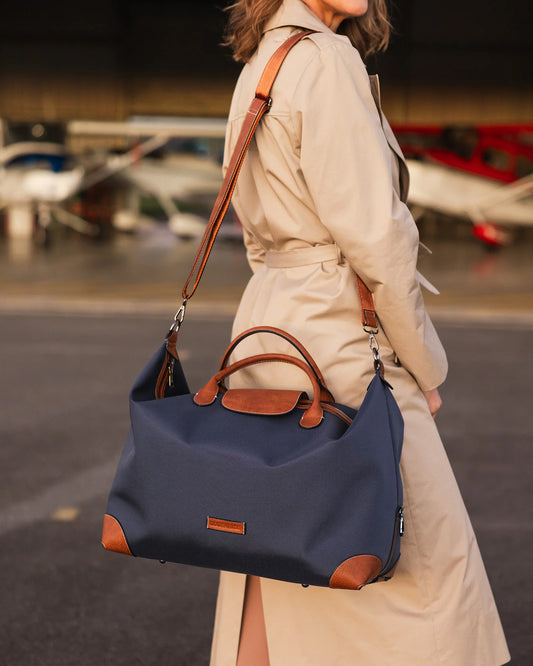 Louenhide Hamilton Nylon Weekender Bag - Navy