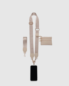 Mia Phone Converter Strap - Biscotti