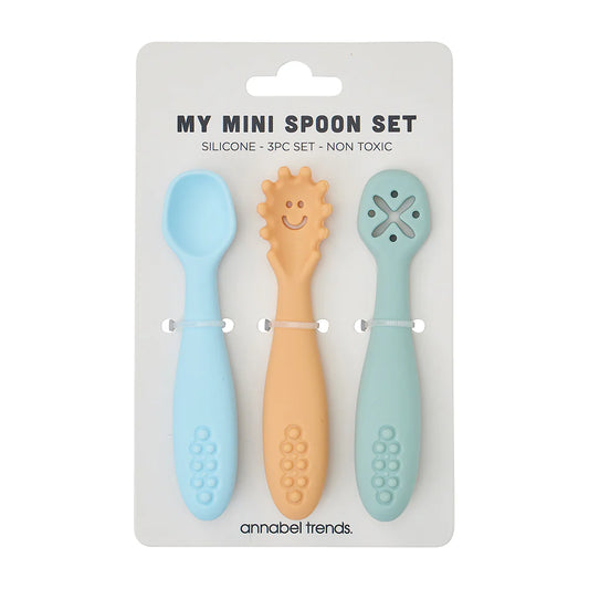 Silicone Cutlery Set (3pc) | Seaside