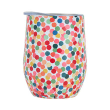 Load image into Gallery viewer, Double Walled Wine Tumbler - Confetti
