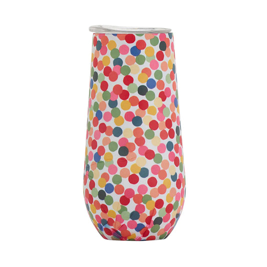 Double Walled Sparkling Tumbler | Confetti