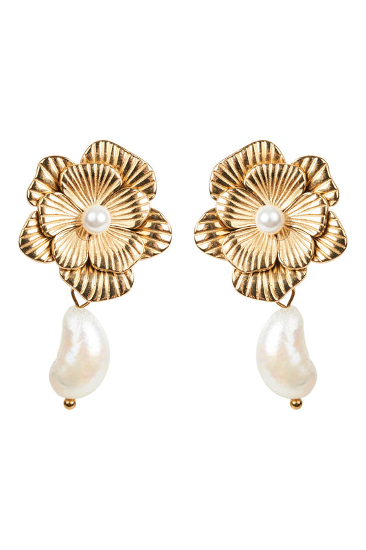 Mirru Pearl Drop Earring