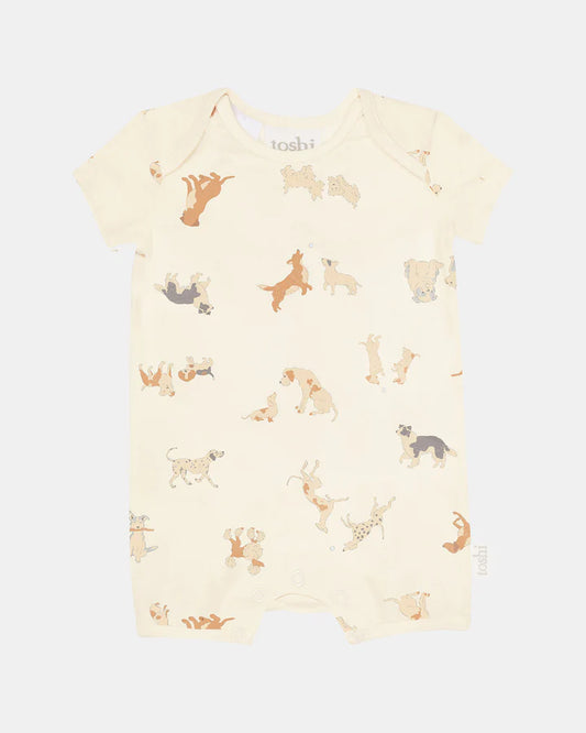 Toshi Onesie S/S Classic - Puppy Love