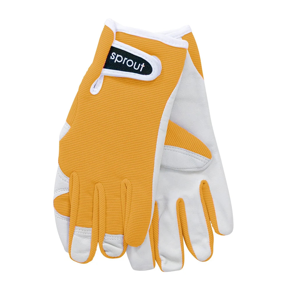 Sprout Goatskin Gloves | Mustard