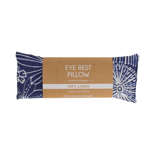 Eye Rest Pillow - Linen | Navy Natives