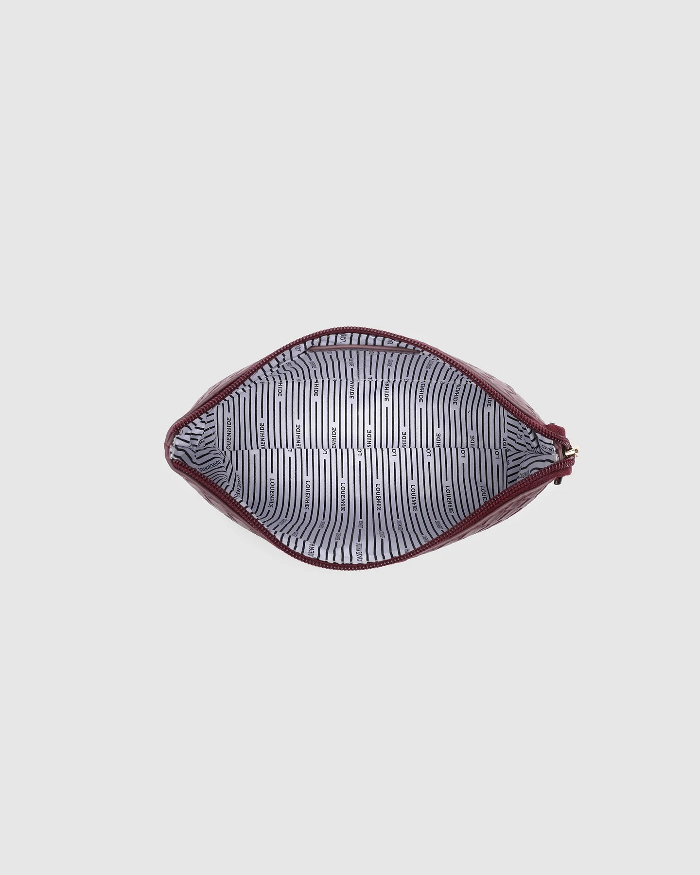 Carlo Makeup Bag | Burgundy