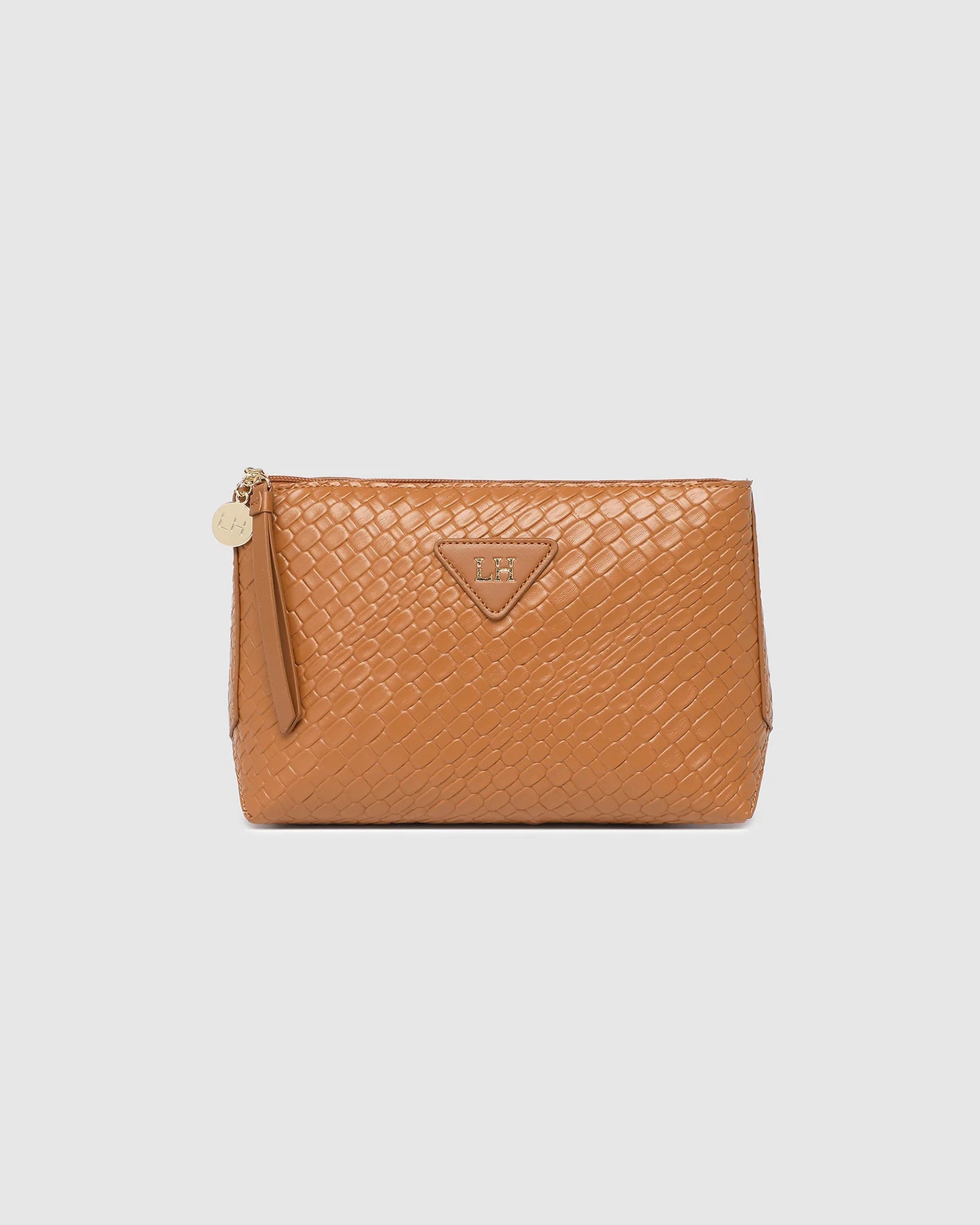 Carlo Makeup Bag | Caramel