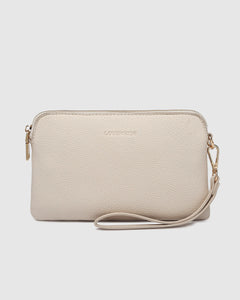 Poppy Clutch - Oyster