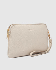 Poppy Clutch - Oyster