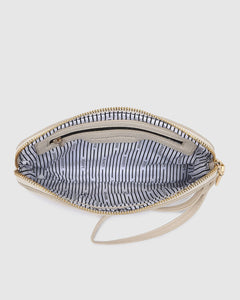 Poppy Clutch - Oyster