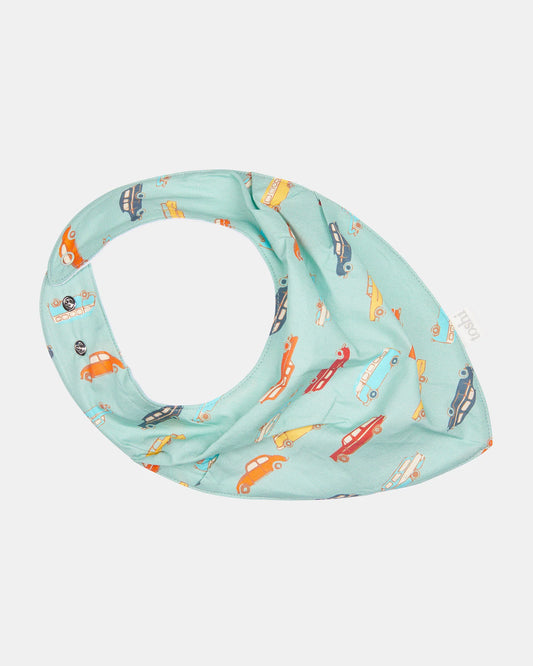 Toshi Baby Bib Bandana Classic- Wagon Wheels