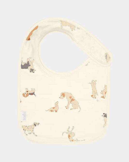 Toshi Baby Bib- Puppy Love