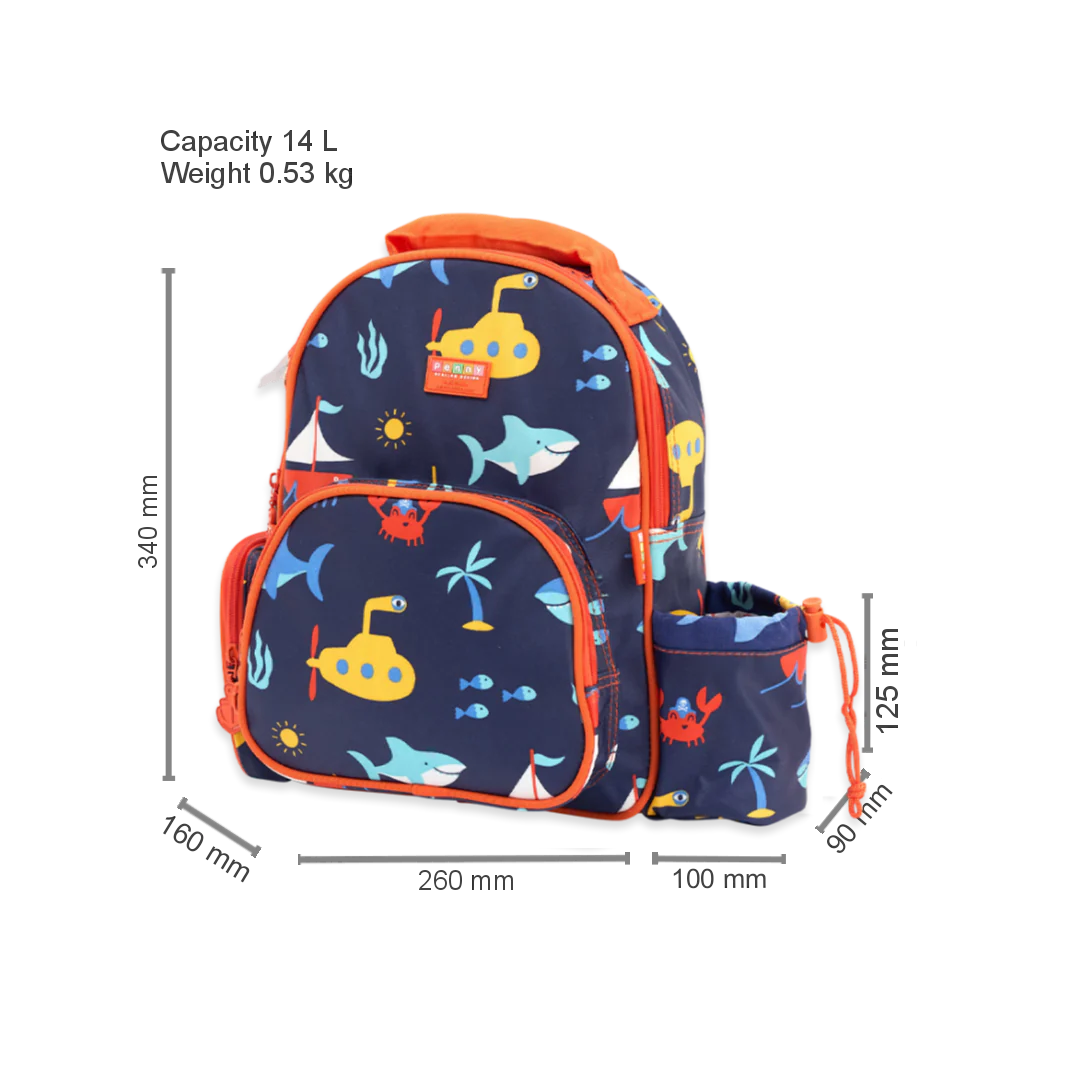 Medium Backpack | Anchors Away