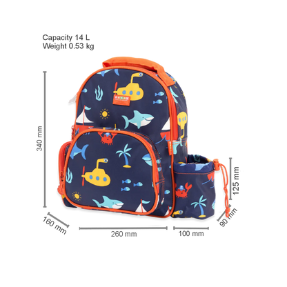 Medium Backpack | Anchors Away