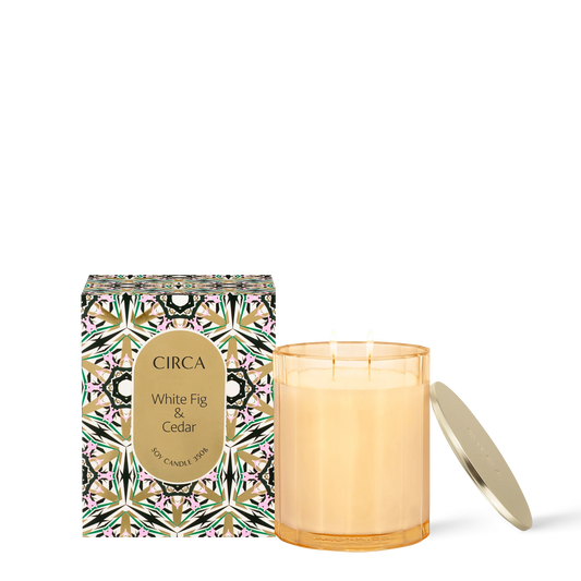 White Fig & Cedar Soy Candle 350g