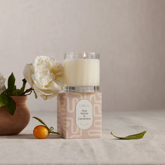 Circa Home Rose Nectar and Clementine- 60g Candle