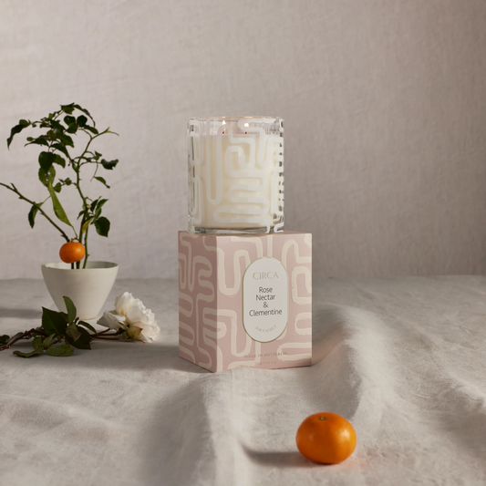 Circa Home Rose Nectar and Clementine- 350g Candle