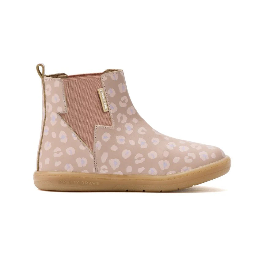 Electric Boot | Blush Leopard