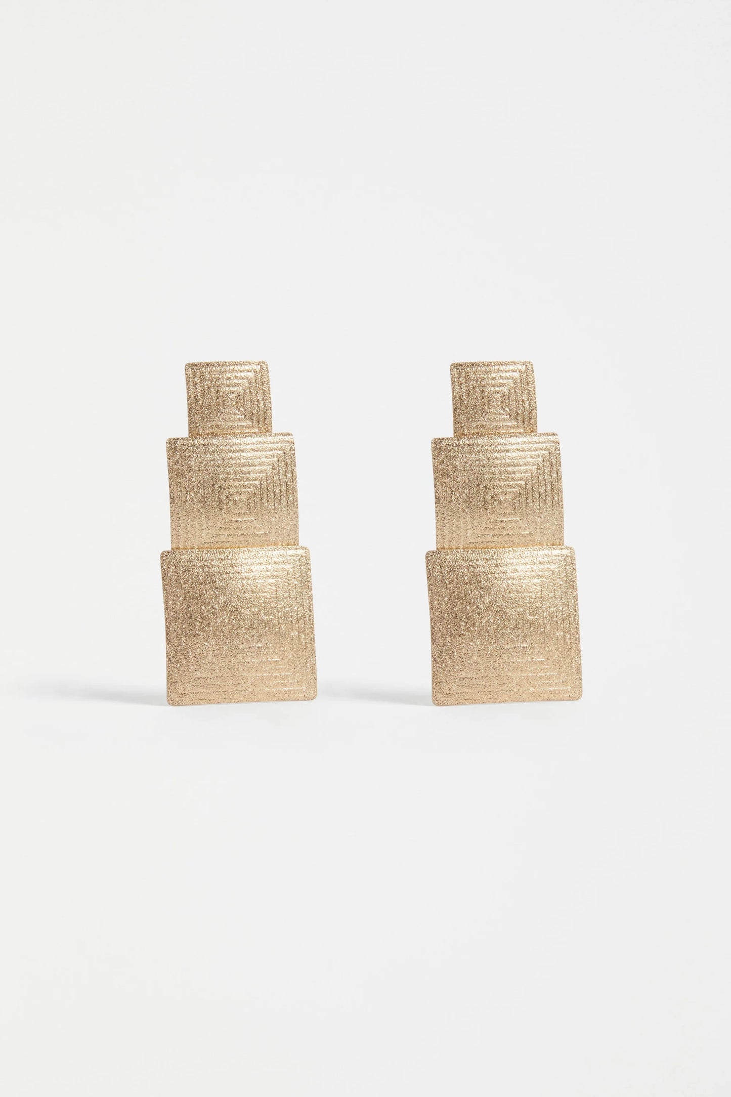 Metri Drop Earring | Gold