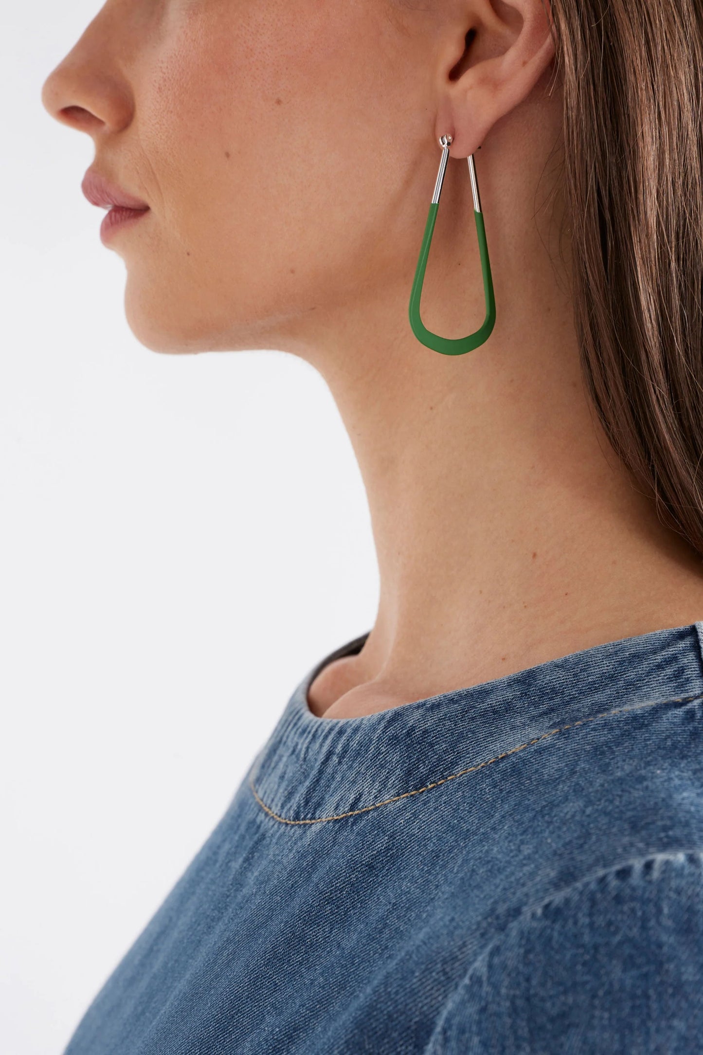 Kuulo Hoop Earring | Black