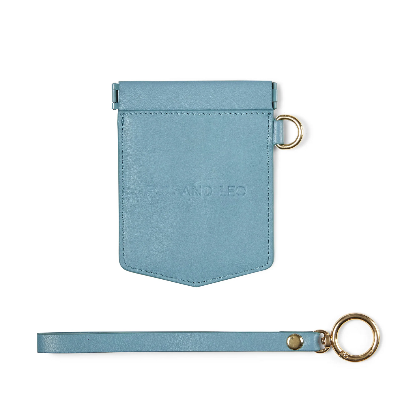 Fox & Leo Pocket Rocket Cardholder- Teal