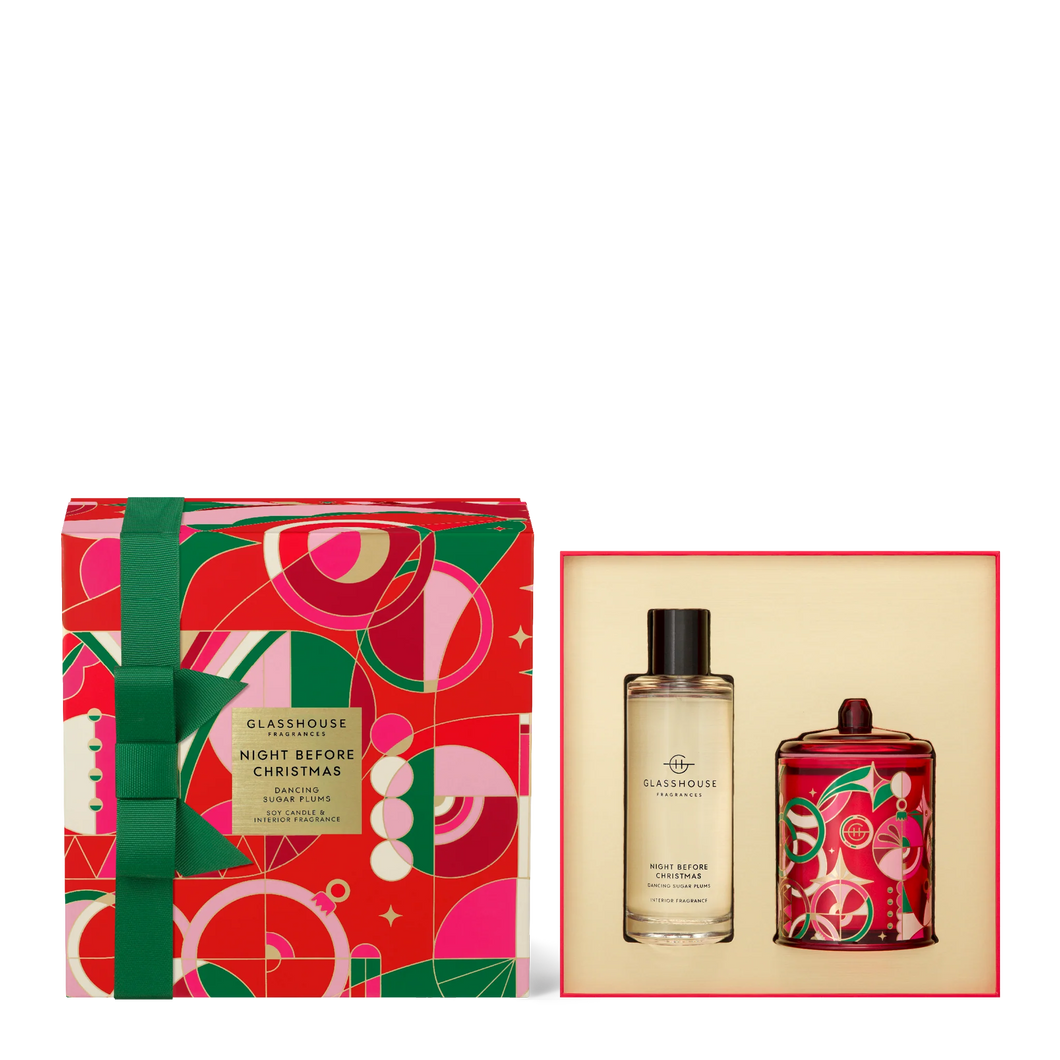 Glasshouse Night Before Christmas- Interior Fragrance Gift Set