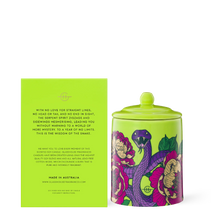 Load image into Gallery viewer, Glasshouse Wisdom of the Snake 380g Candle
