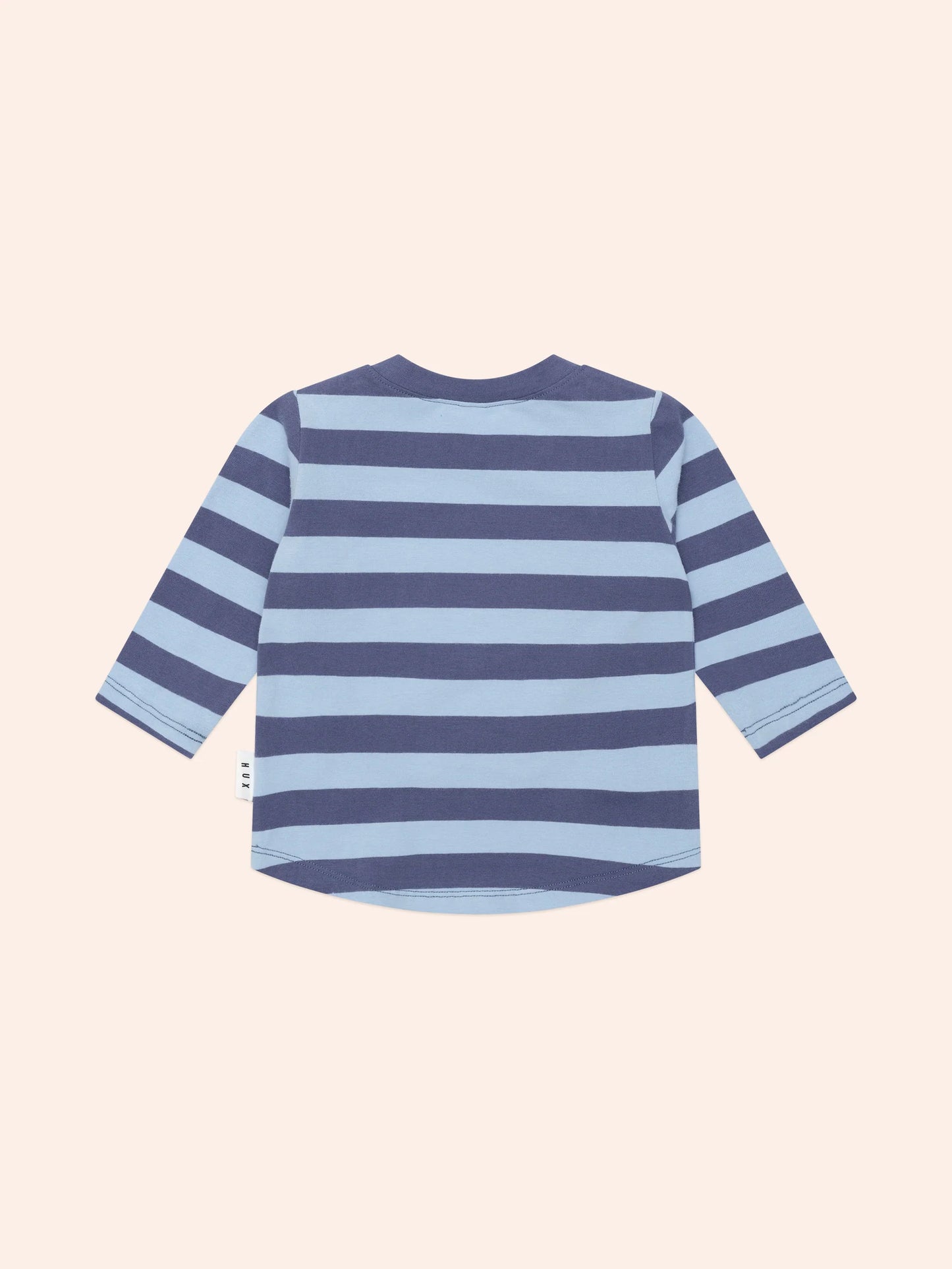 Furry Hux Blue Stripe Bear Top