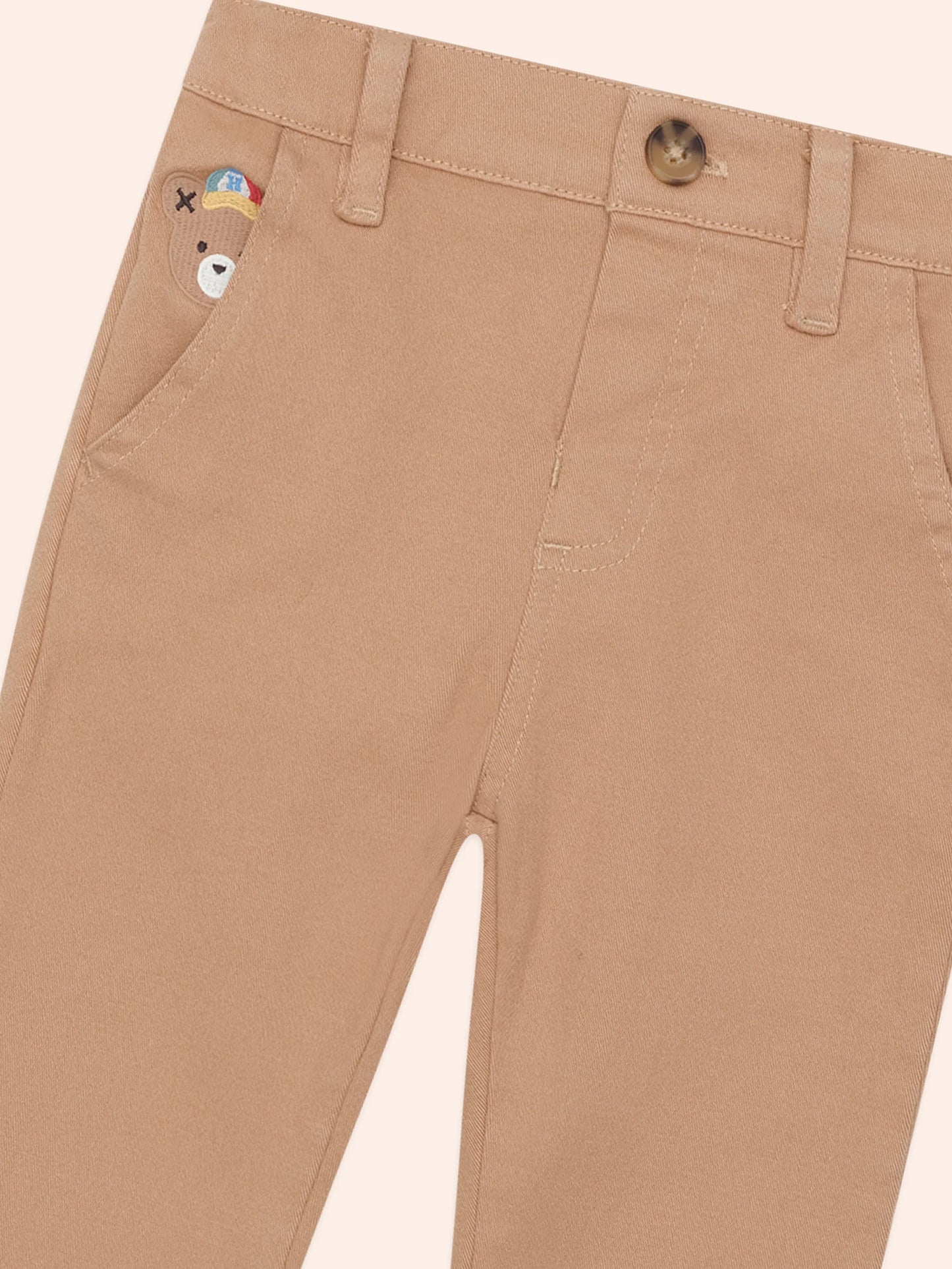 Huxbear Caramel Chino Pant