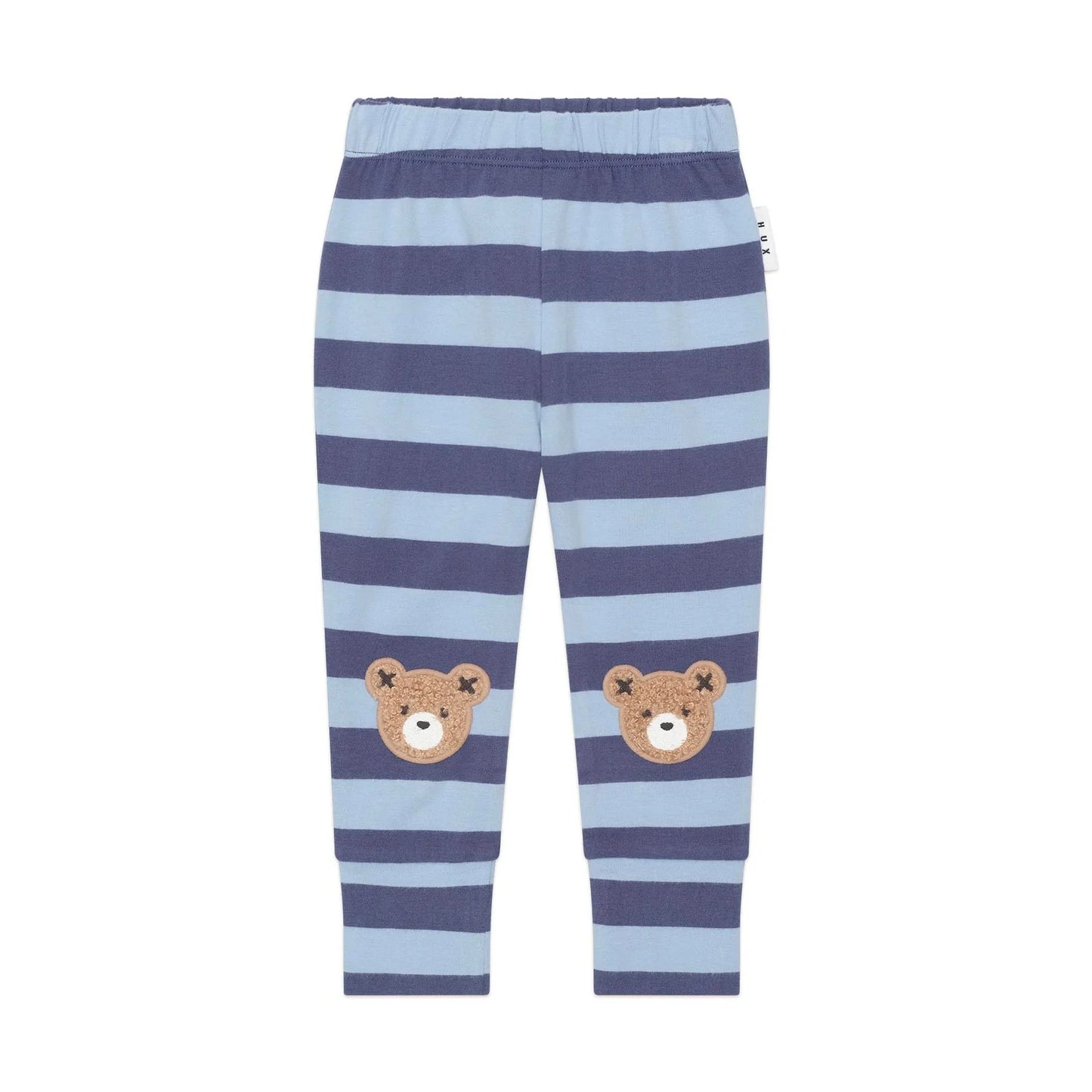 Furry Hux Bear Blue Stripe Legging