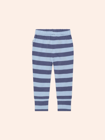 Furry Hux Bear Blue Stripe Legging