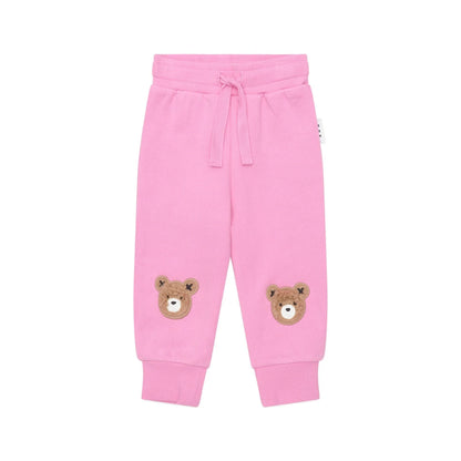 Fuschia Furry Huxbear Track Pant