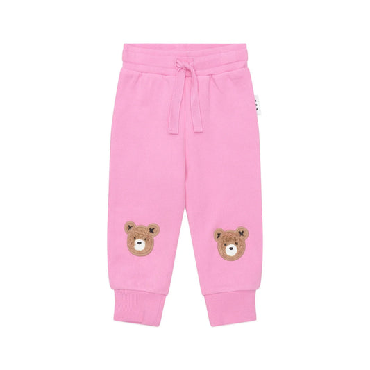 Fuschia Furry Huxbear Track Pant