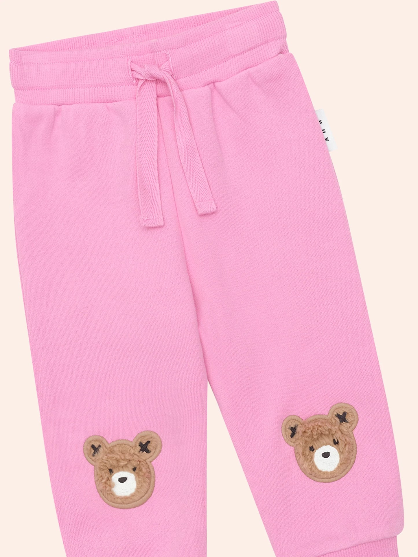 Fuschia Furry Huxbear Track Pant