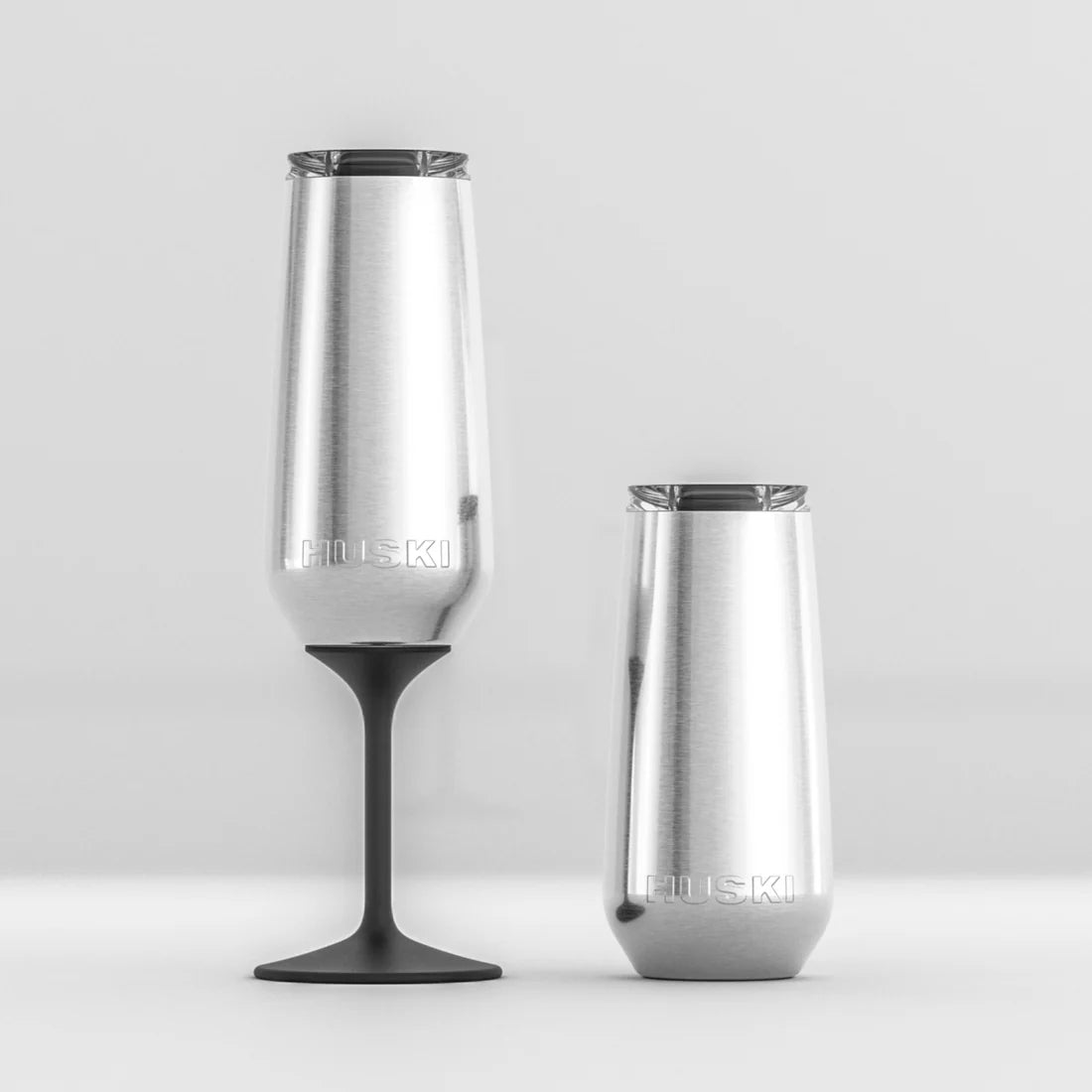 Champagne Flute | Brushed Stainless