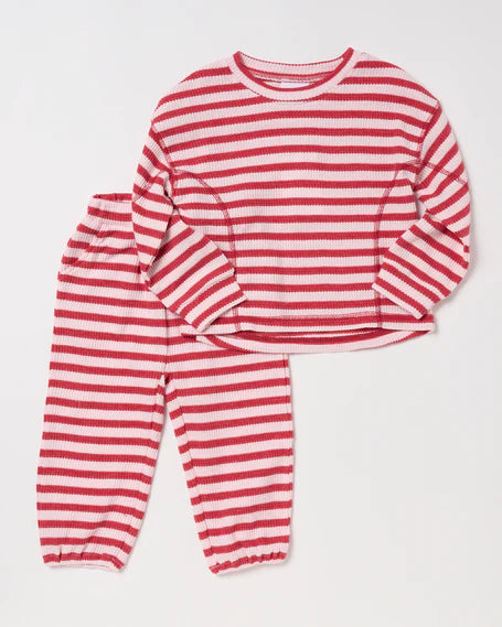 Parker Set - Strawberry Stripe