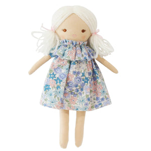 Mini Matilda Asleep Awake-  Liberty Blue 24cm