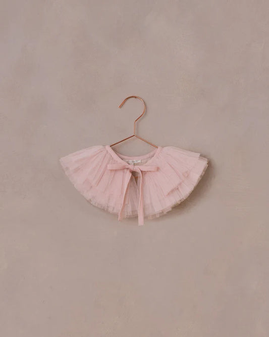 Ruffle Tulle Collar | Blush