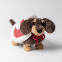 Load image into Gallery viewer, Jellycat Winter Warmer Otto Sausage Dog
