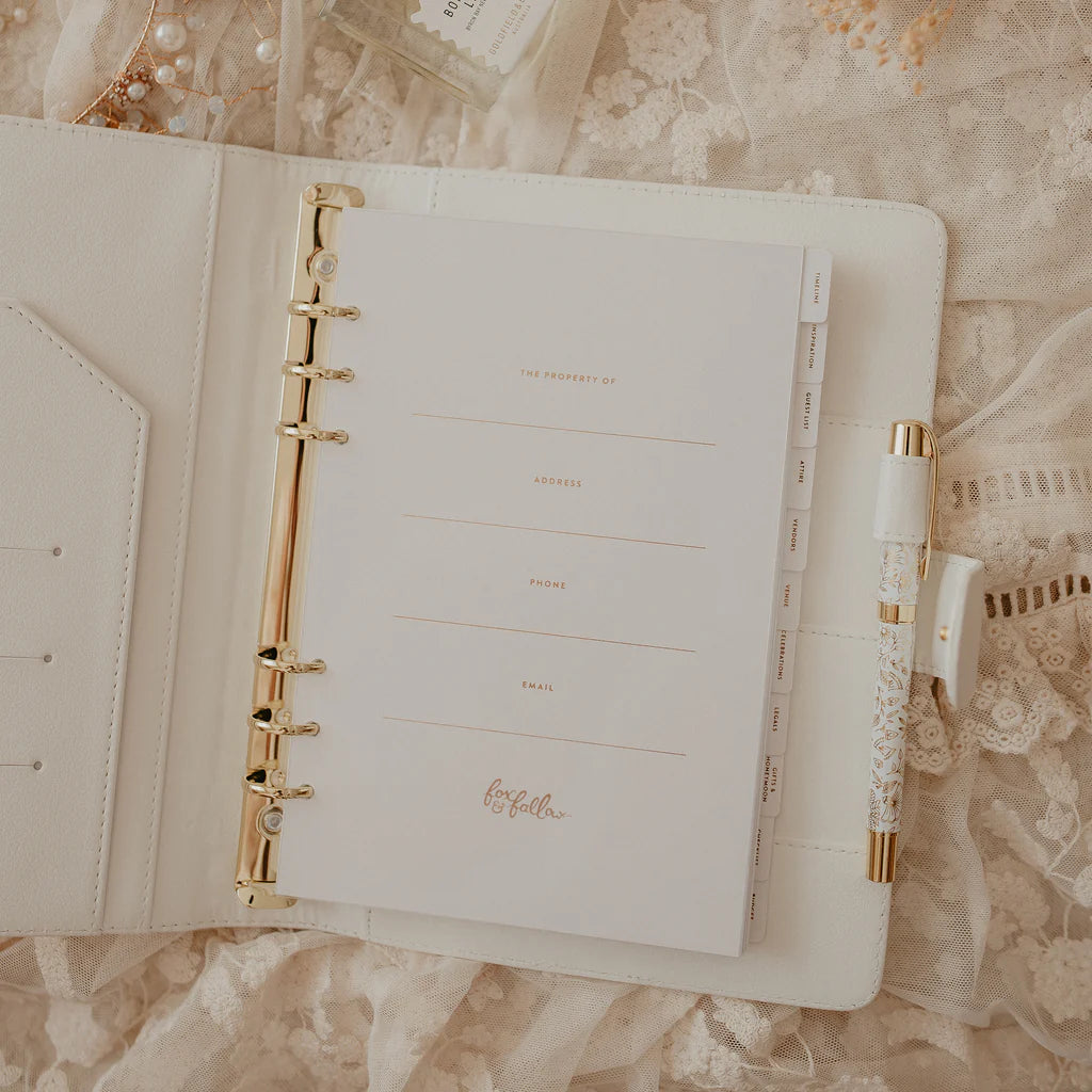 Wedding Planner Luxe Edition - Ivory