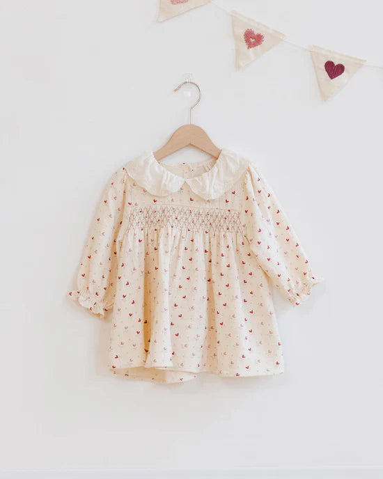 Callie Dress | Heart Ditsy