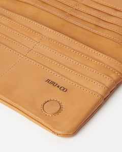 Large Capri Wallet Tan