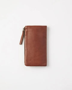 Large Capri Wallet Cognac