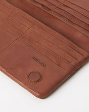 Load image into Gallery viewer, Large Capri Wallet Cognac
