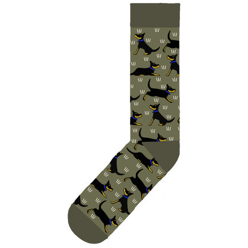 Black and Tan Kelpies  Cotton Socks