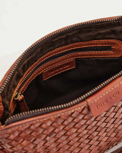 Basque Crossbody Bag Amber