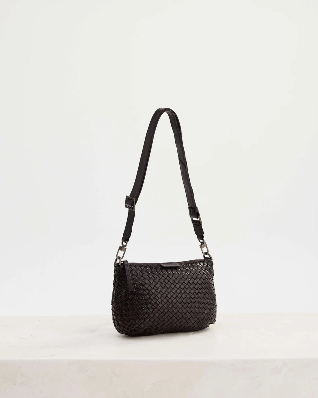 Basque Crossbody Bag Chocolate